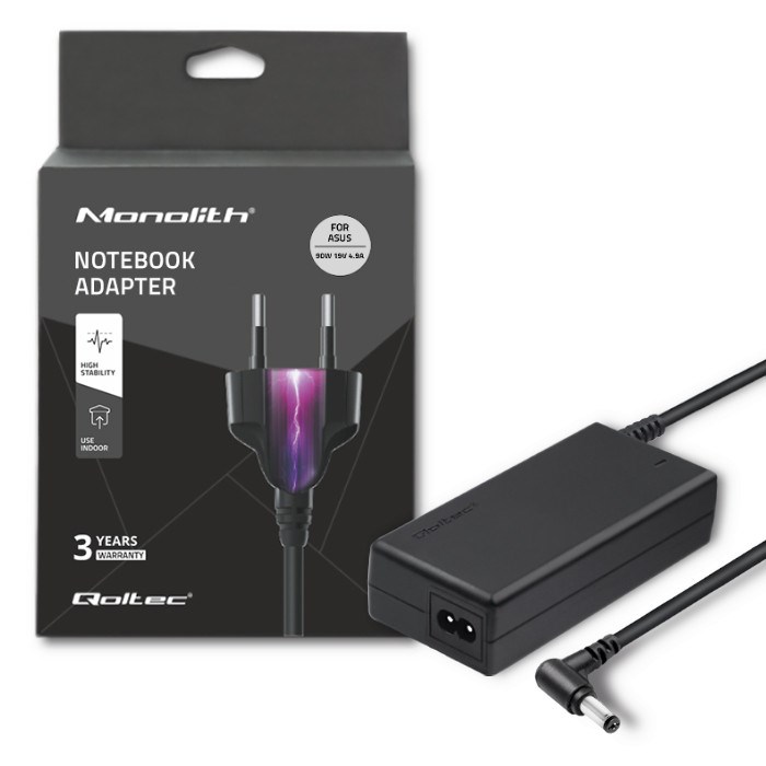 Adapter QOLTEC 50075 90W za Asus (90W, 19V, 4.9A, 5.5*2.5)-0