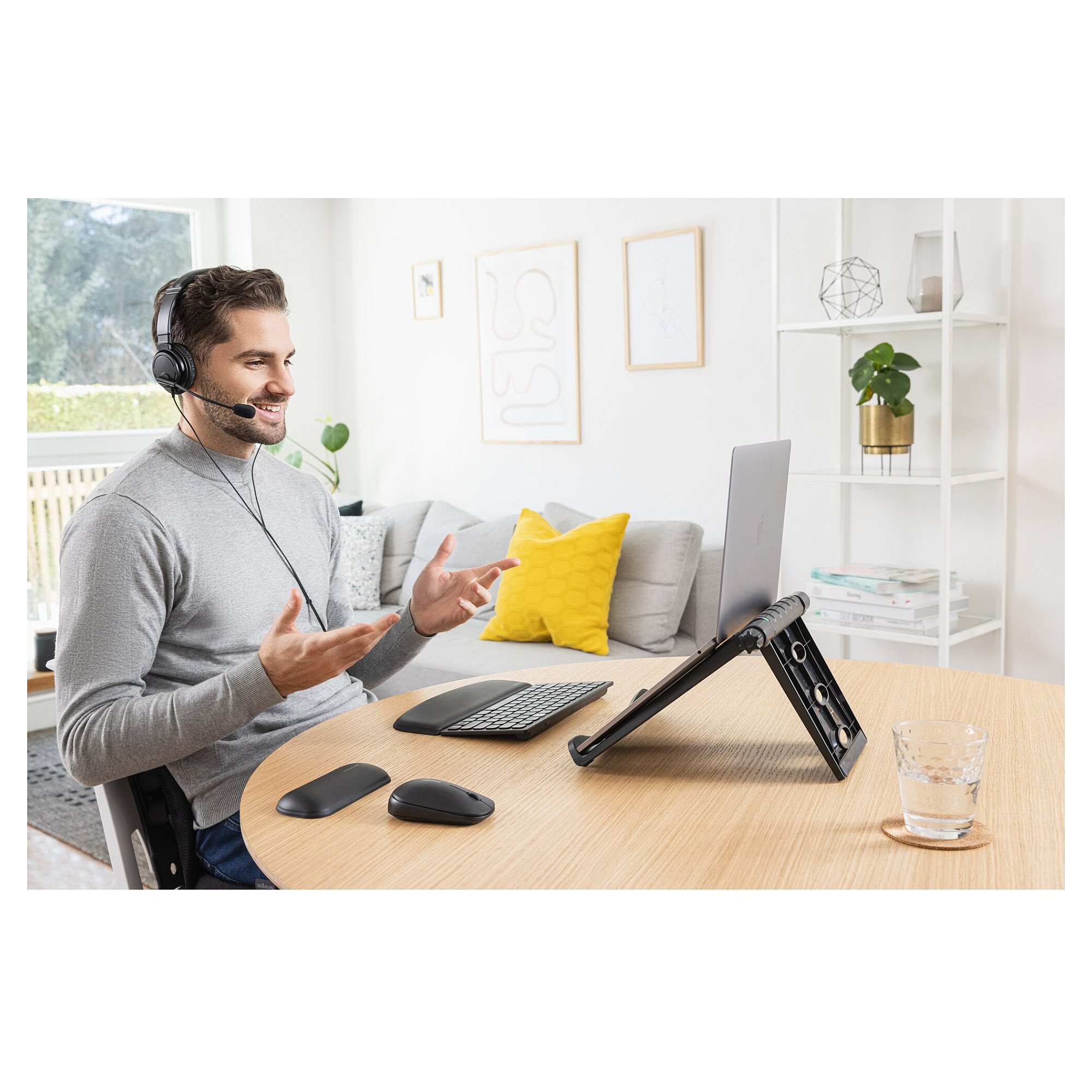 Podloga za hlađenje laptopa KENSINGTON SmartFit Easy Riser crna-4