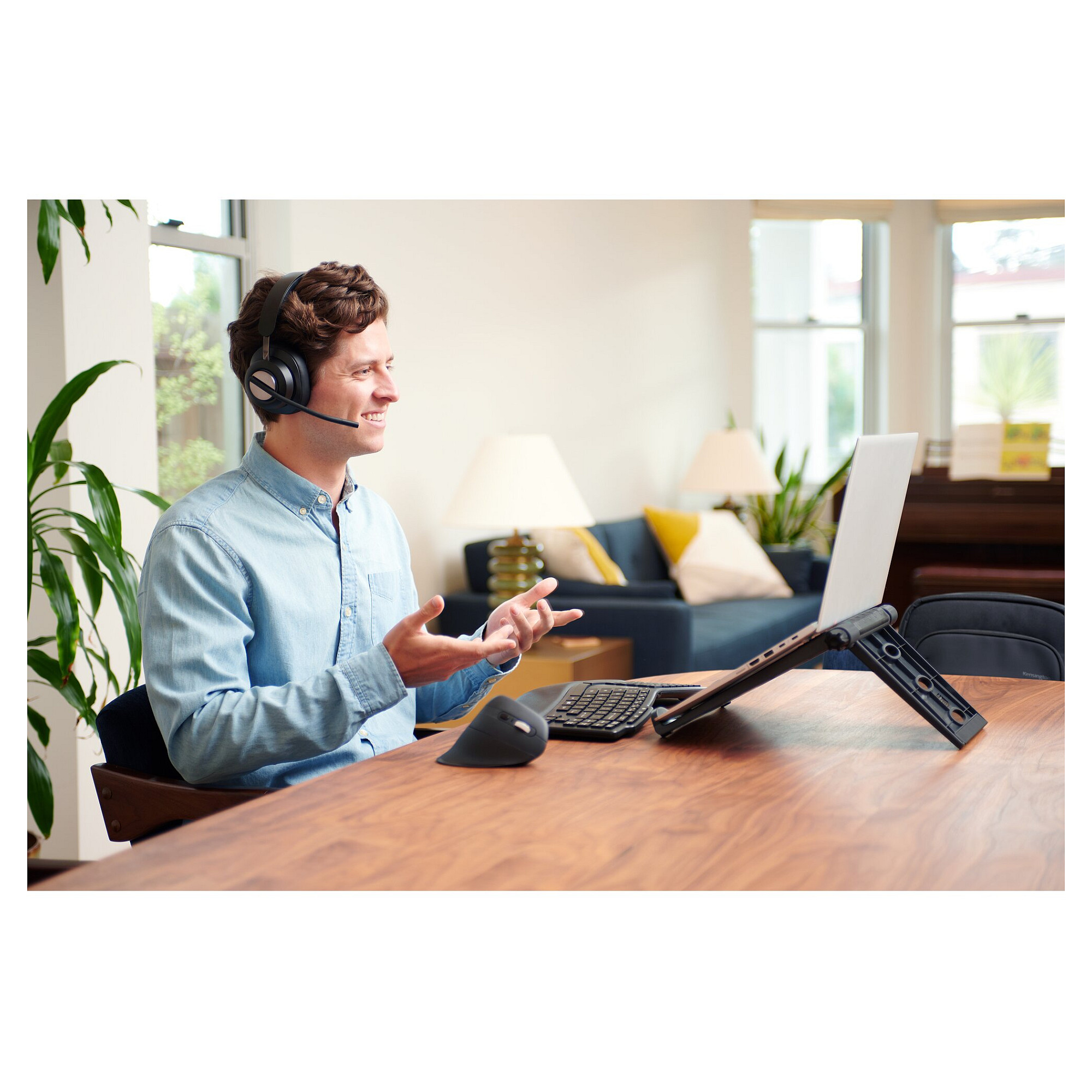 Podloga za hlađenje laptopa KENSINGTON SmartFit Easy Riser crna-7