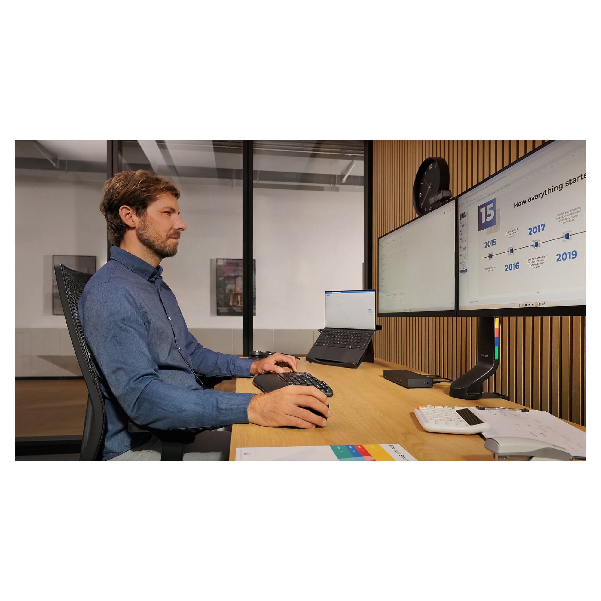 Podloga za hlađenje laptopa KENSINGTON SmartFit Easy Riser crna-14