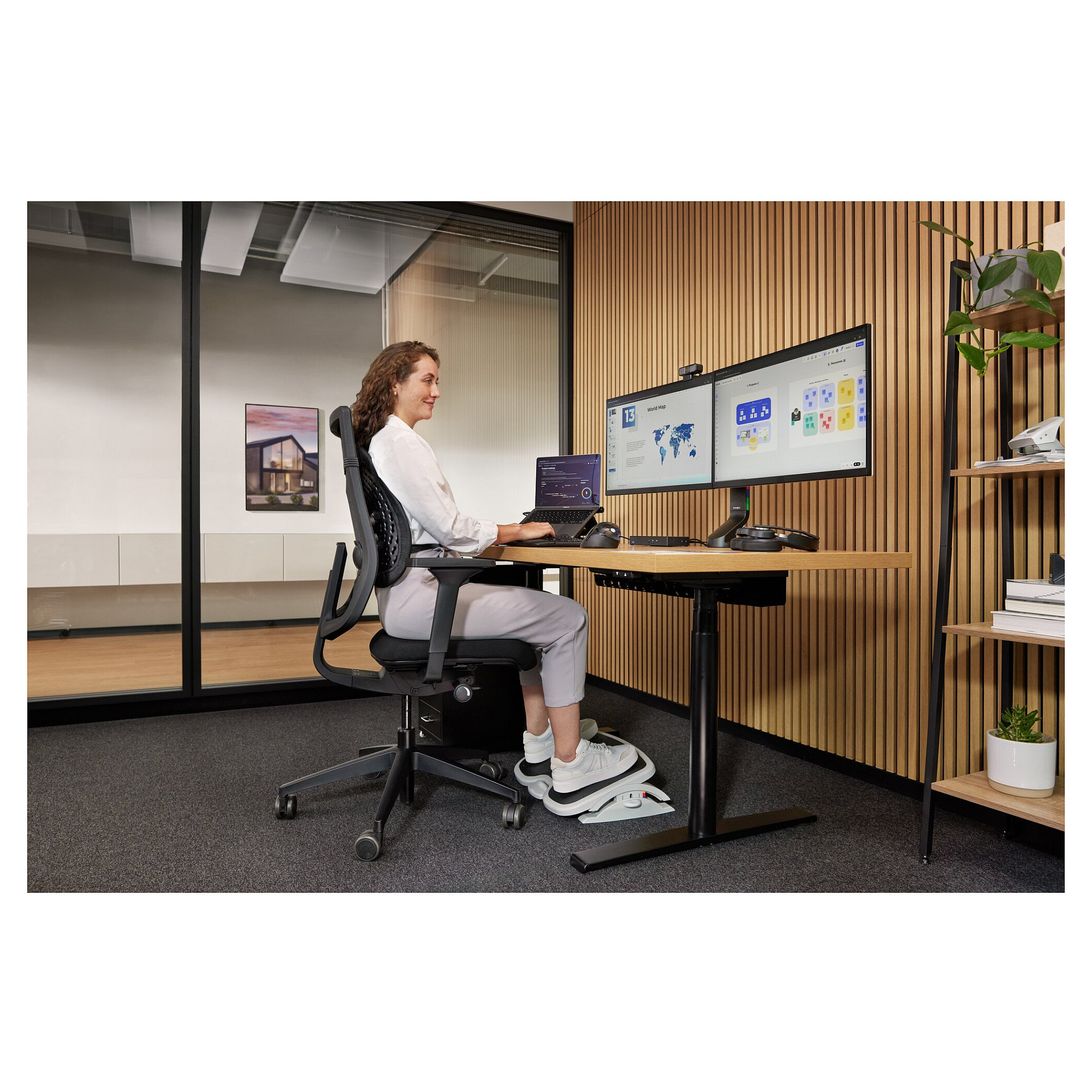 Podloga za hlađenje laptopa KENSINGTON SmartFit Easy Riser crna-20