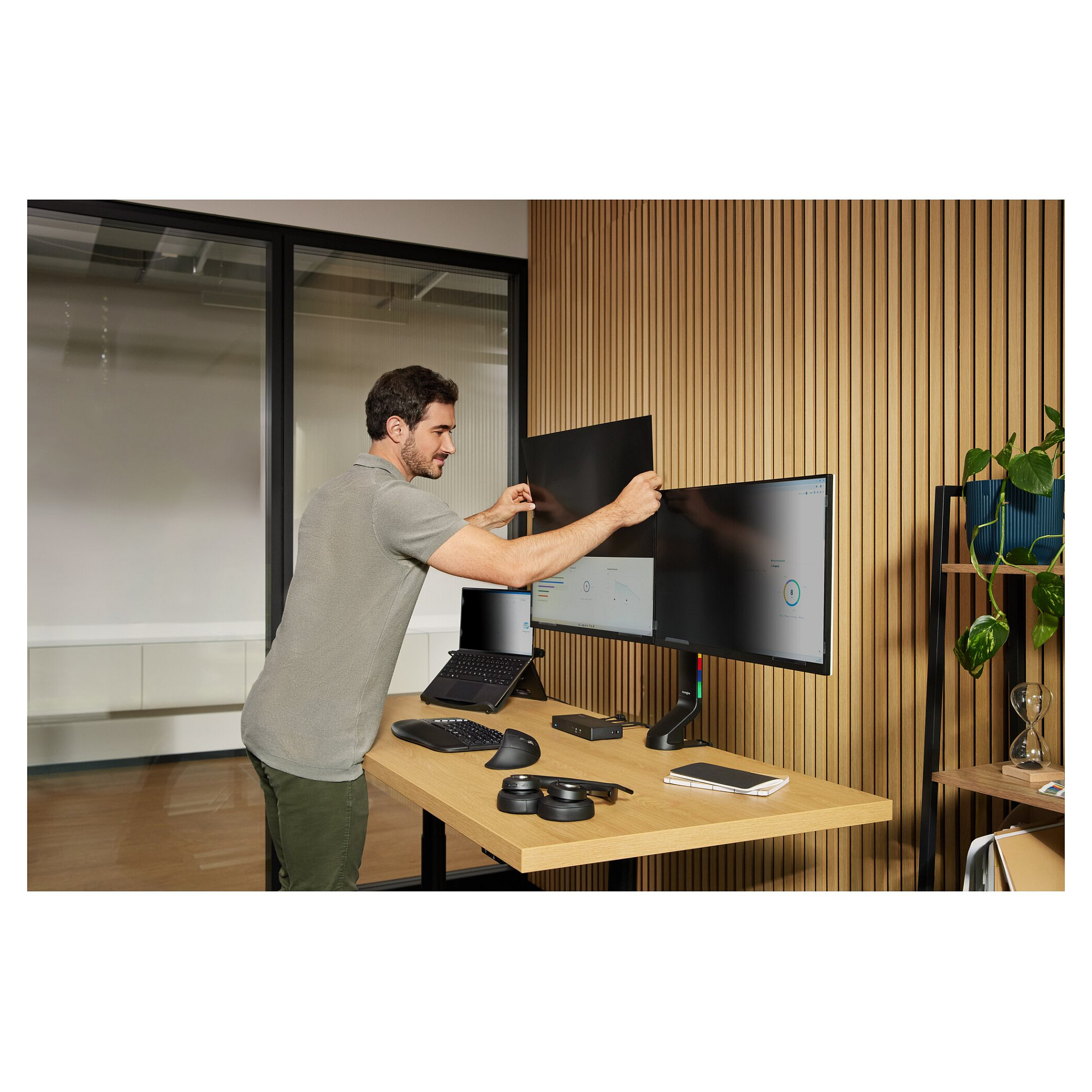 Podloga za hlađenje laptopa KENSINGTON SmartFit Easy Riser crna-22