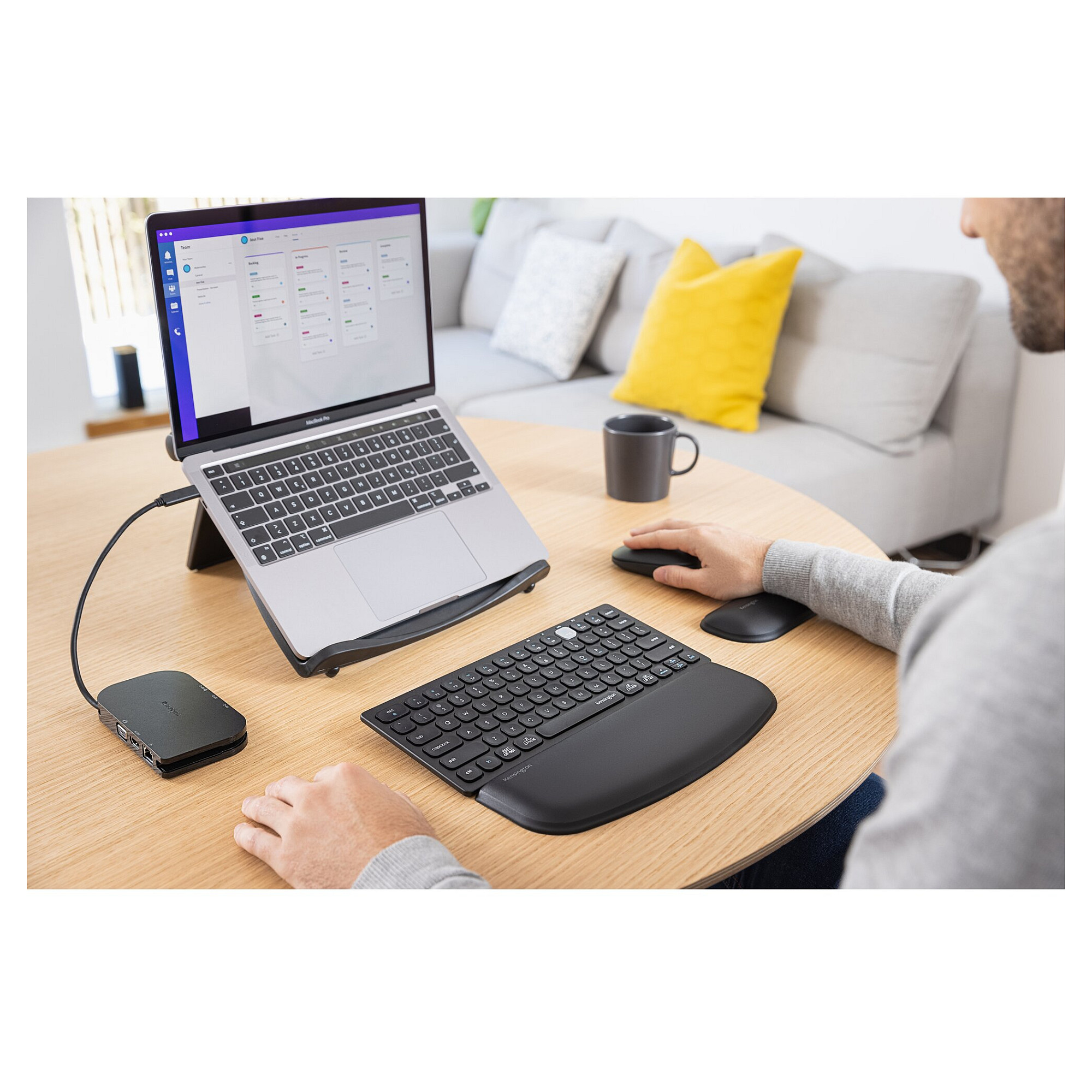 Podloga za hlađenje laptopa KENSINGTON SmartFit Easy Riser crna-30