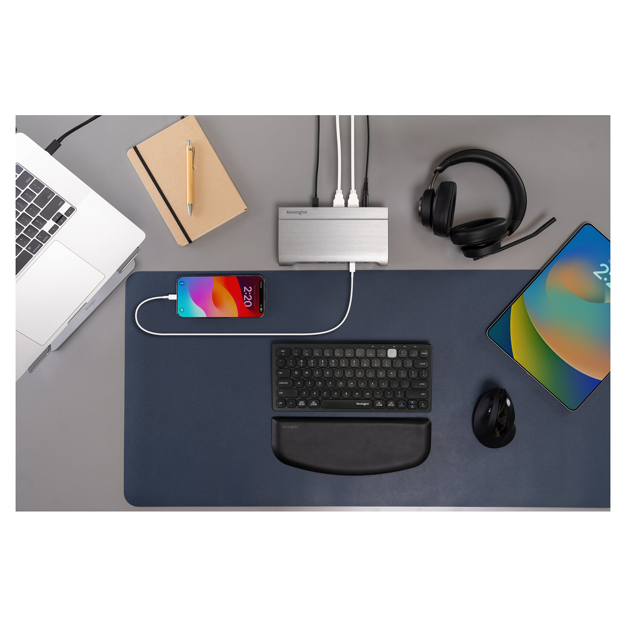 Podloga za hlađenje laptopa KENSINGTON SmartFit Easy Riser crna-34