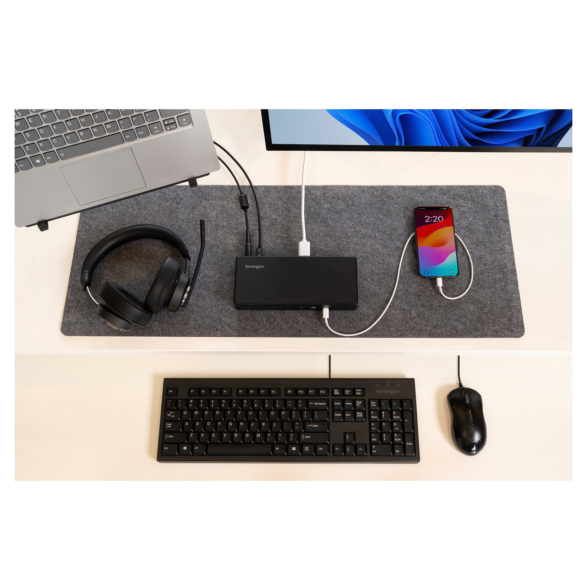 Podloga za hlađenje laptopa KENSINGTON SmartFit Easy Riser crna-35