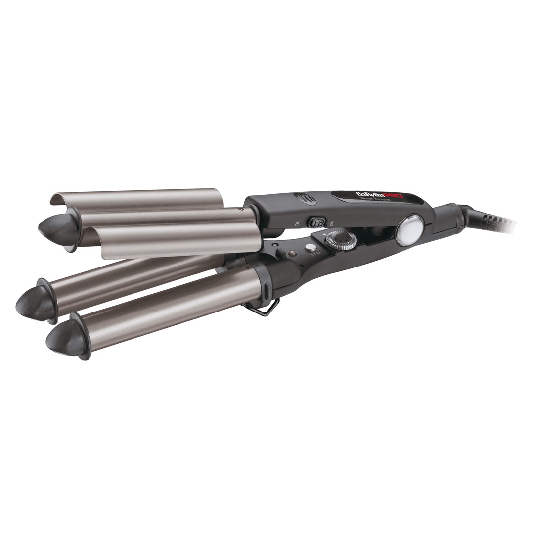 Uvijač za kosu BABYLISSPRO Tripple Waver (Warm, 125 W, 106.3") crni-0