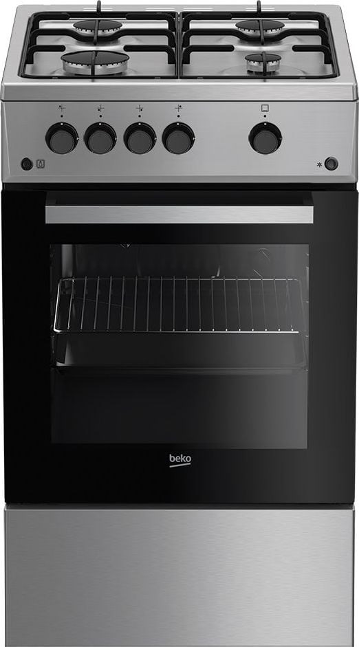 Štednjak BEKO FSG52020FX (samostojeći, plinski, inox)-0