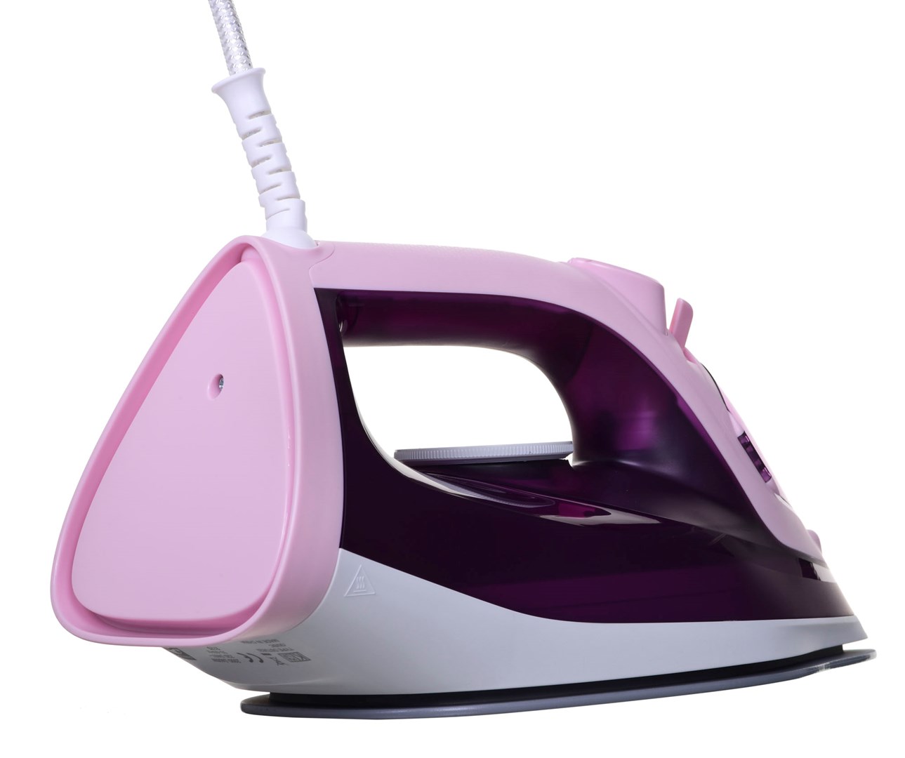 Philips 3000 series DST3020/30 iron Steam iron Ceramic soleplate 2200 W Pink, Purple-3