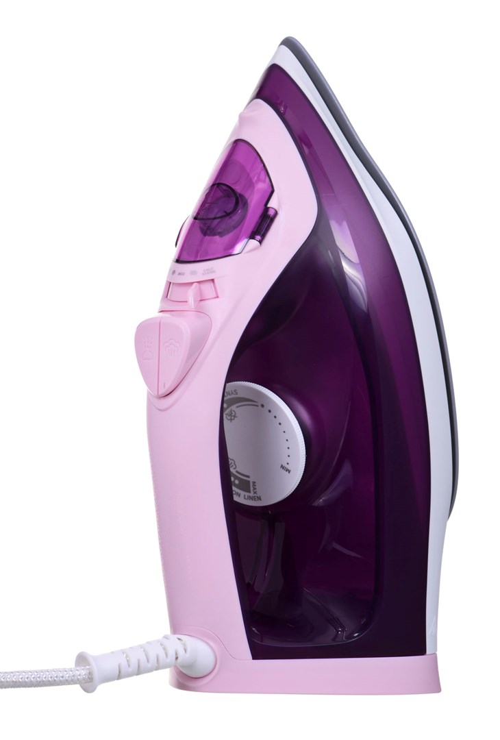 Philips 3000 series DST3020/30 iron Steam iron Ceramic soleplate 2200 W Pink, Purple-1