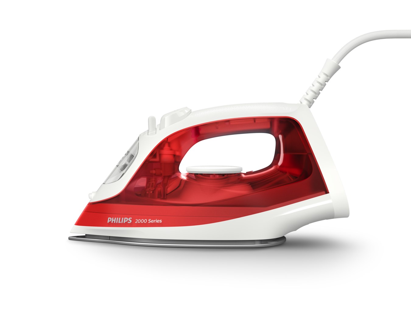 Philips Steam Iron DST 2010/40 Non-stick soleplate Red, White-4