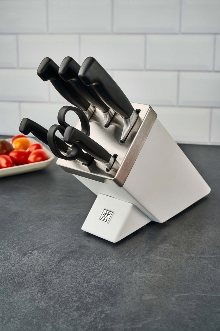 Set noža i pribora s blokom ZWILLING FOUR STAR (35148-207-0, 7 komada bijeli)-8