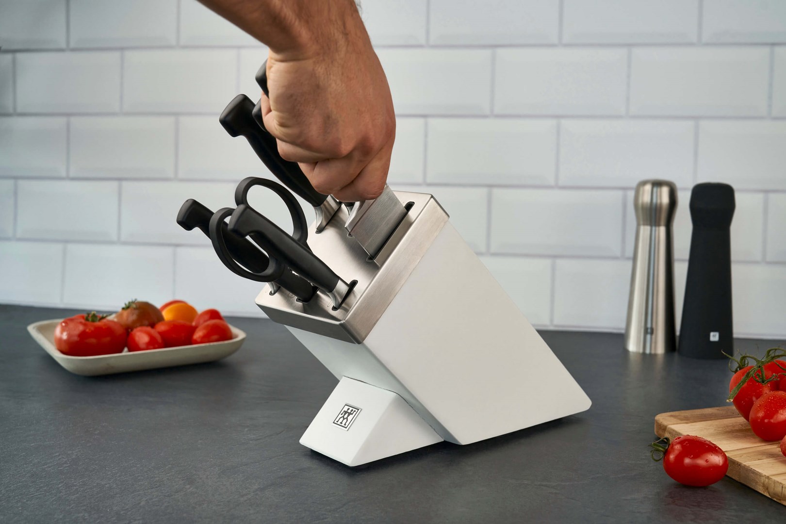 Set noža i pribora s blokom ZWILLING FOUR STAR (35148-207-0, 7 komada bijeli)-6
