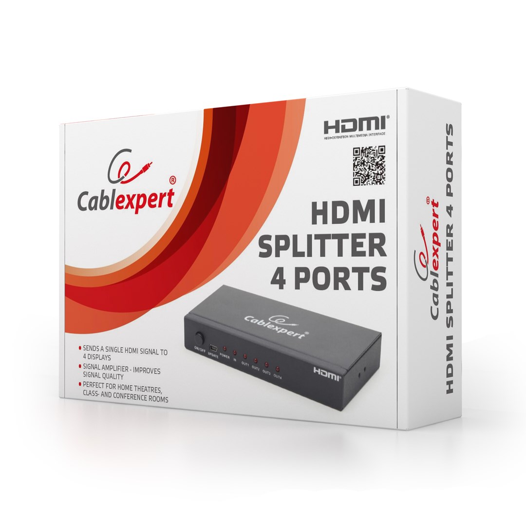 Video razdjelnik GEMBIRD DSP-4PH4-02 (HDMI, 4x HDMI)-2