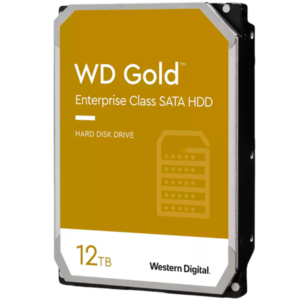 Western Digital Gold WD122KRYZ internal hard drive 12 TB 7200 RPM 512 MB 3.5" Serial ATA III-1