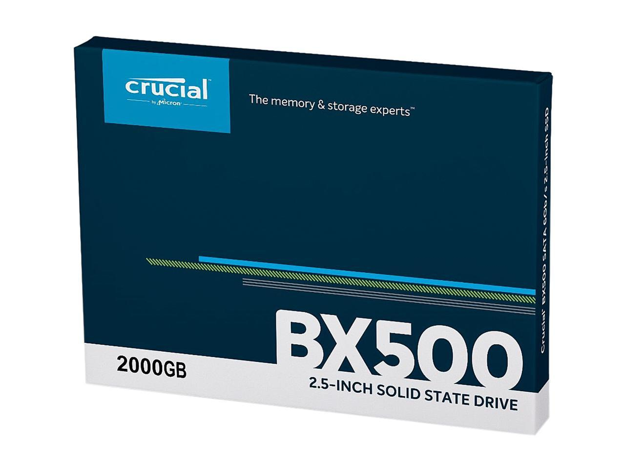 Interni SSD CRUCIAL BX500 (2TB, 2,5'', SATA 6 Gb/s, 540/500 MB/s čitanje/pisanje)-4