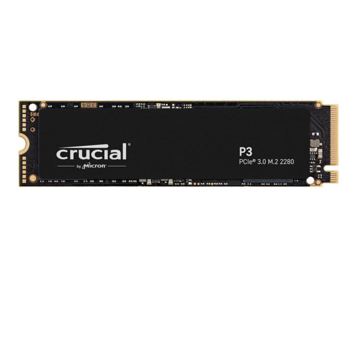 Crucial SSD P3 500GB M.2 2280 PCIE Gen3.0 3D NAND, R/W: 3500/1900 MB/s, Storage Executive + Acronis SW included-3