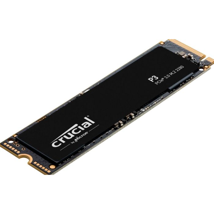 Crucial SSD P3 500GB M.2 2280 PCIE Gen3.0 3D NAND, R/W: 3500/1900 MB/s, Storage Executive + Acronis SW included-2