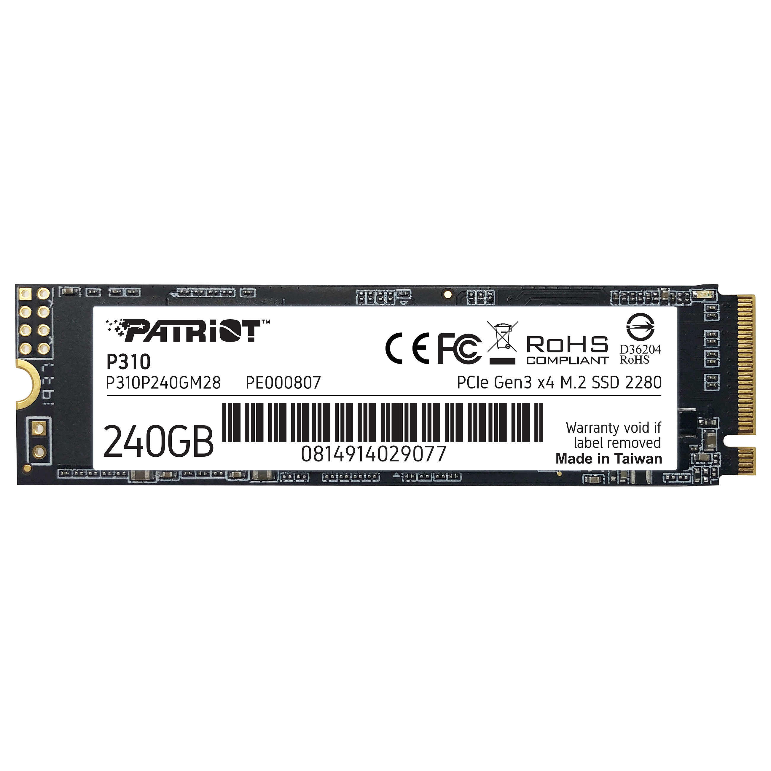 SSD PATRIOT P310 240 GB M.2 2280
