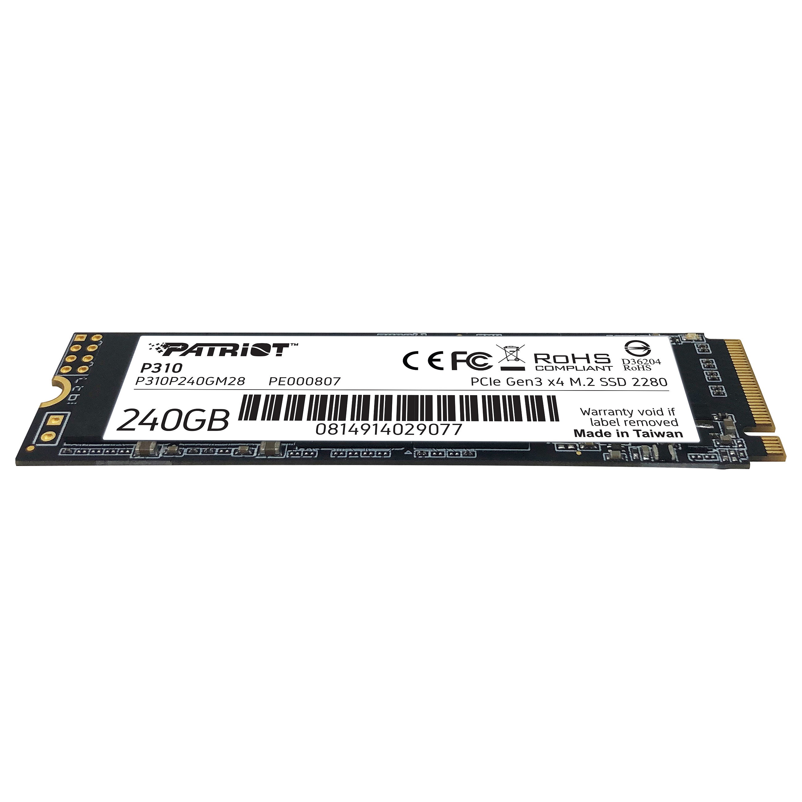 SSD PATRIOT P310 240 GB M.2 2280-2