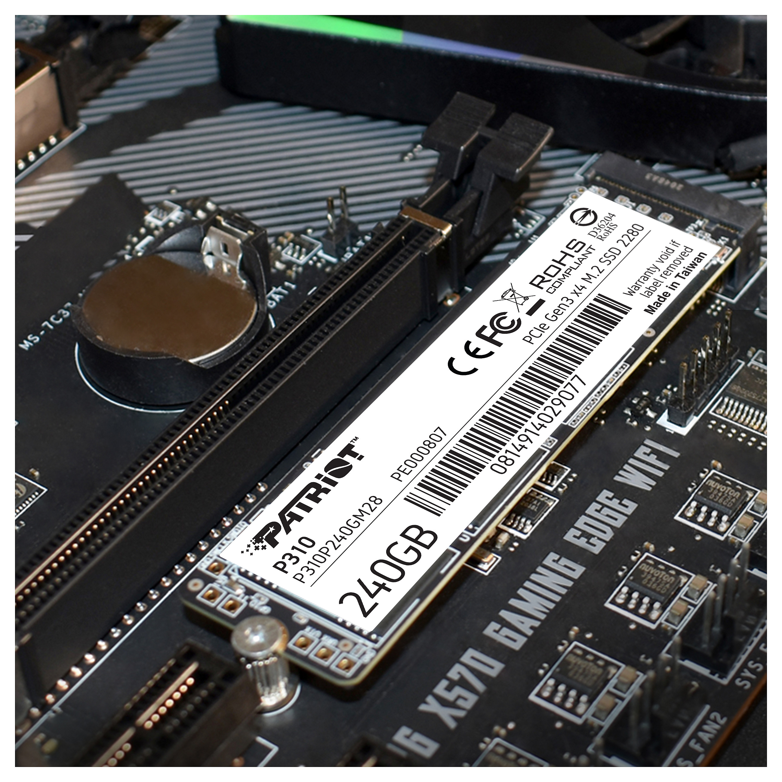 SSD PATRIOT P310 240 GB M.2 2280-6