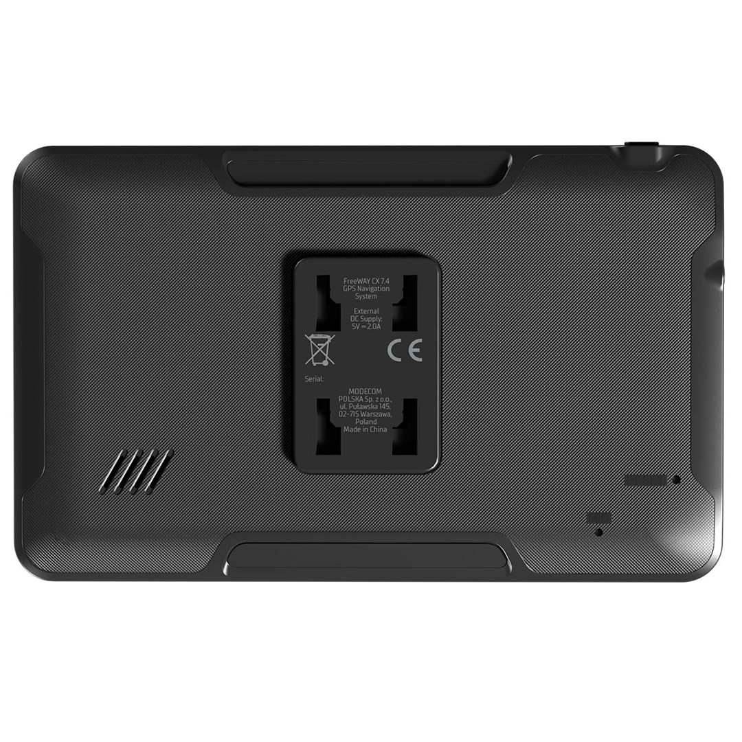 Navigacija MODECOM FreeWAY CX 7.4 (tft, 800 x 480 piksela, 800 MHz, 512 MB RAM, 16 GB, bluetooth)-2