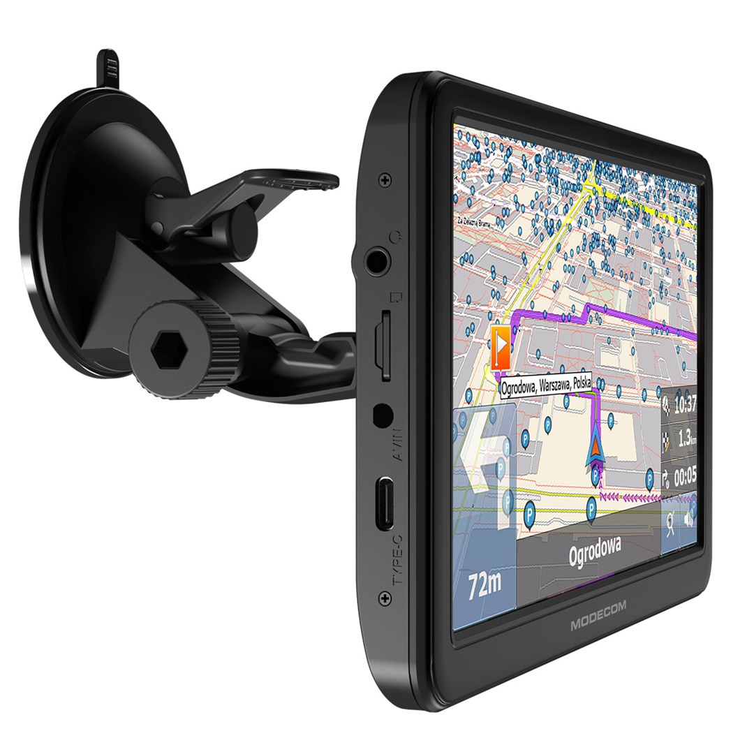 Navigacija MODECOM FreeWAY CX 7.4 (tft, 800 x 480 piksela, 800 MHz, 512 MB RAM, 16 GB, bluetooth)