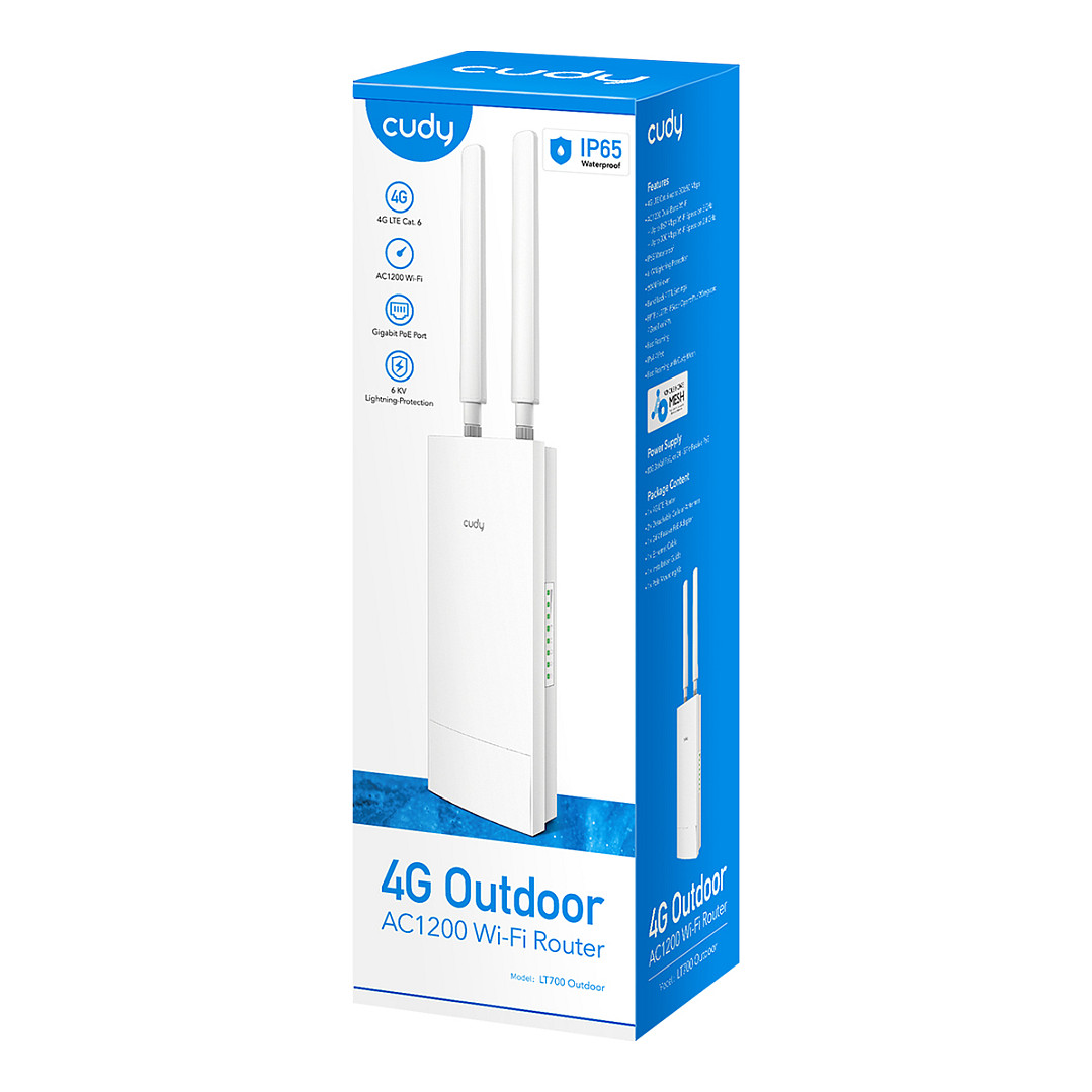 Router CUDY LT700 Outdoor_EU Router 4G/5G-4