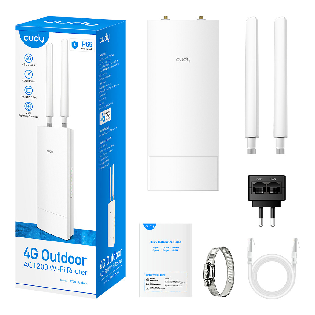 Router CUDY LT700 Outdoor_EU Router 4G/5G-5