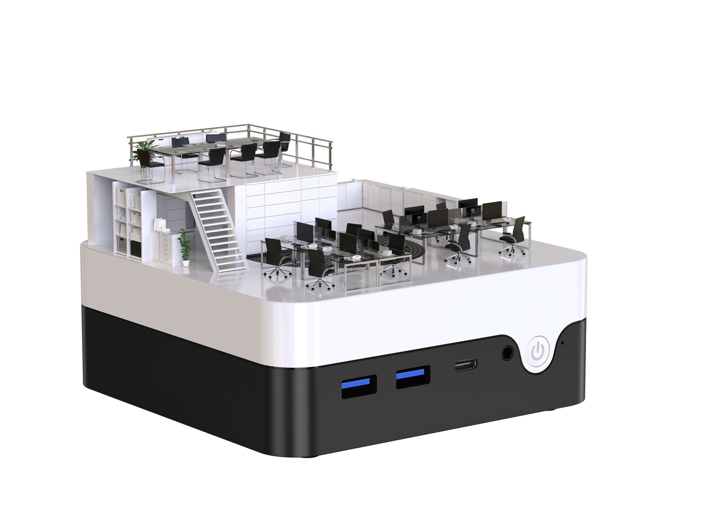 Stolno računalo CHUWI Larkbox X Mini PC Intel Alder Lake-N N100 12GB RAM 512GB SSD-26