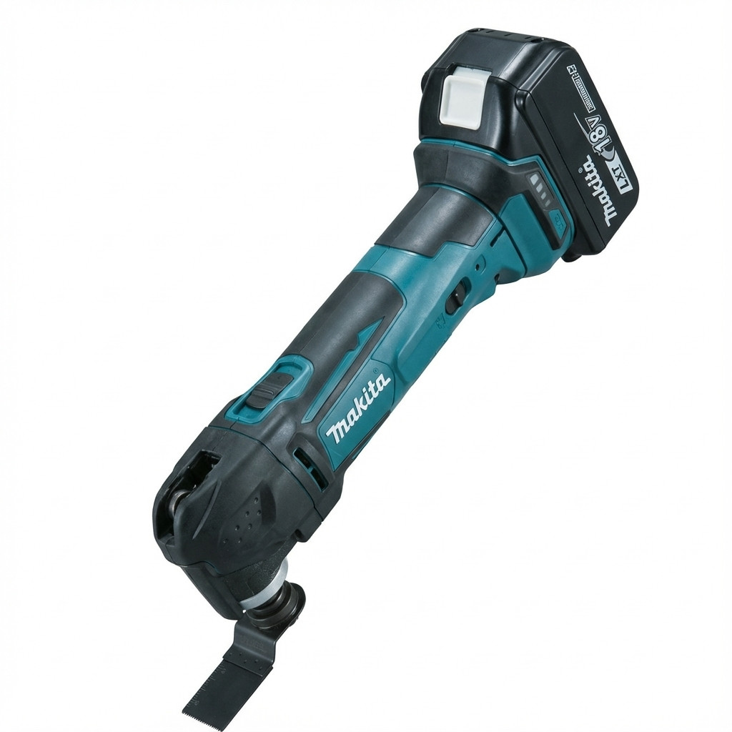 Alat MAKITA DTM51Z (brzina 6000-20000 RPM, zaštita od preopterećenja, kut oscilacije 1.6°, boja tirkizna, crna)-0