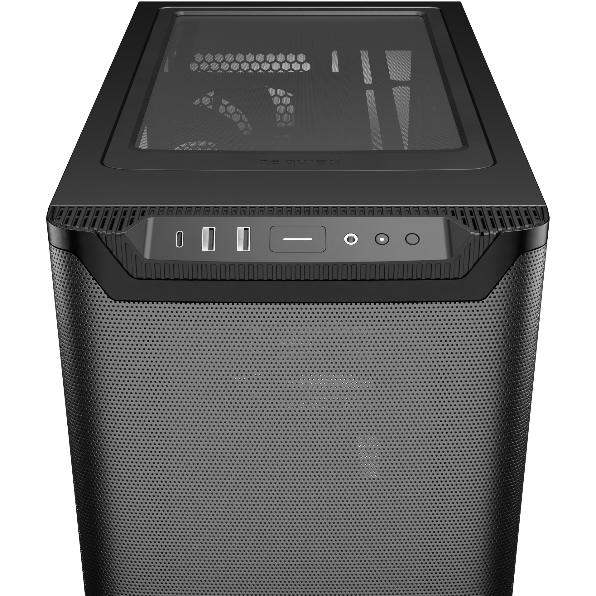Kućište za računalo BE QUIET! PURE BASE 501 (Midi Tower, crna boja, prozor za protok zraka, podržava ATX/micro ATX/Mini-ITX)-5