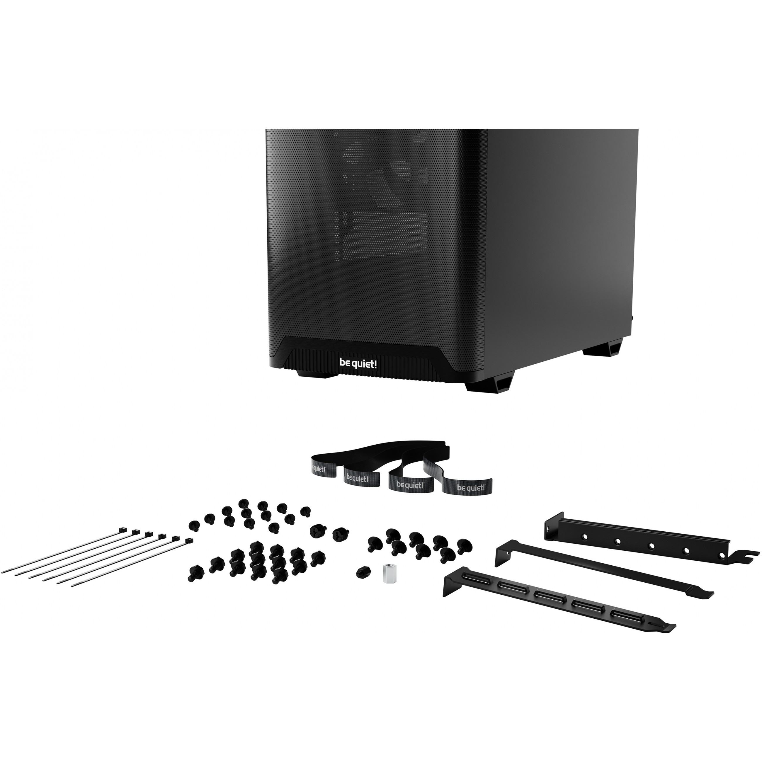 Kućište za računalo BE QUIET! PURE BASE 501 (Midi Tower, crna boja, prozor za protok zraka, podržava ATX/micro ATX/Mini-ITX)-7