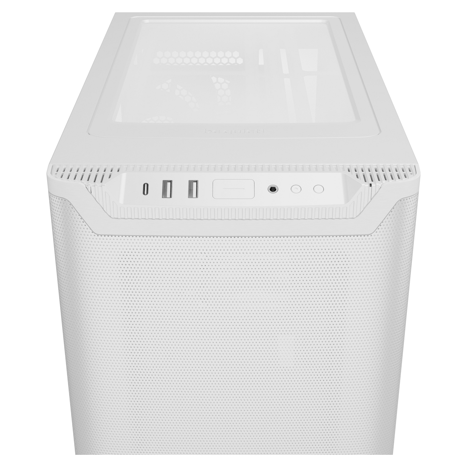 PC kućište BE QUIET! PURE BASE 501 Airflow Window White Midi Tower (ATX, micro ATX, Mini-ITX, 2x 3.5" bays, 5x 2.5" bays, bijelo)-5