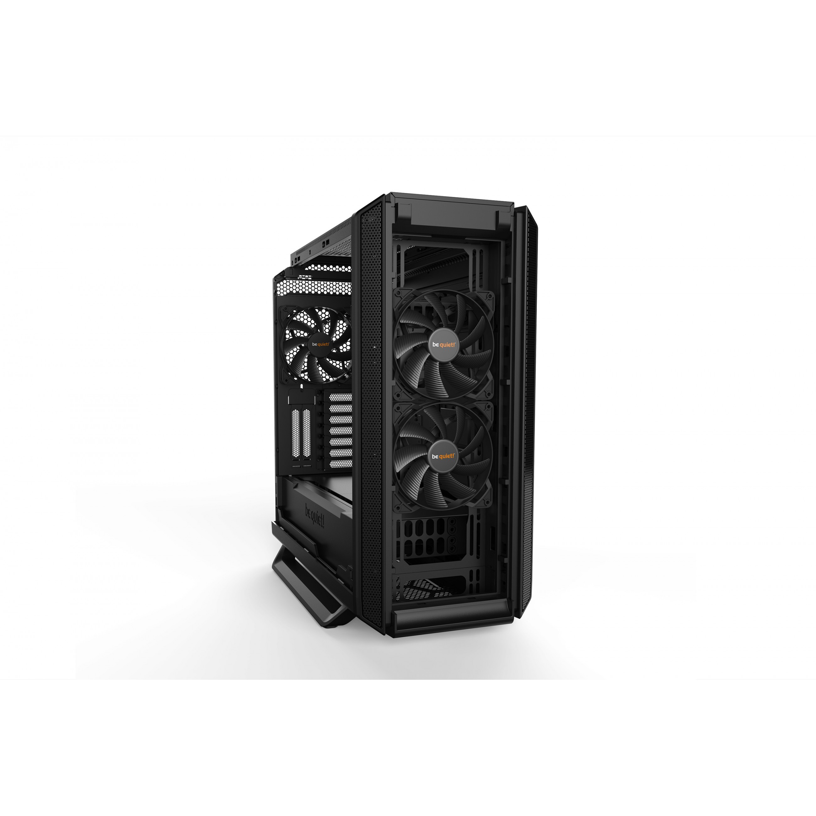 Kućište za računalo BE QUIET! Silent Base 802 Window Black Midi Tower (podržava ATX, EATX, micro ATX, Mini-ITX, tekuće hlađenje, 3x 3.5" utora, 7x 2.5" utora)-5