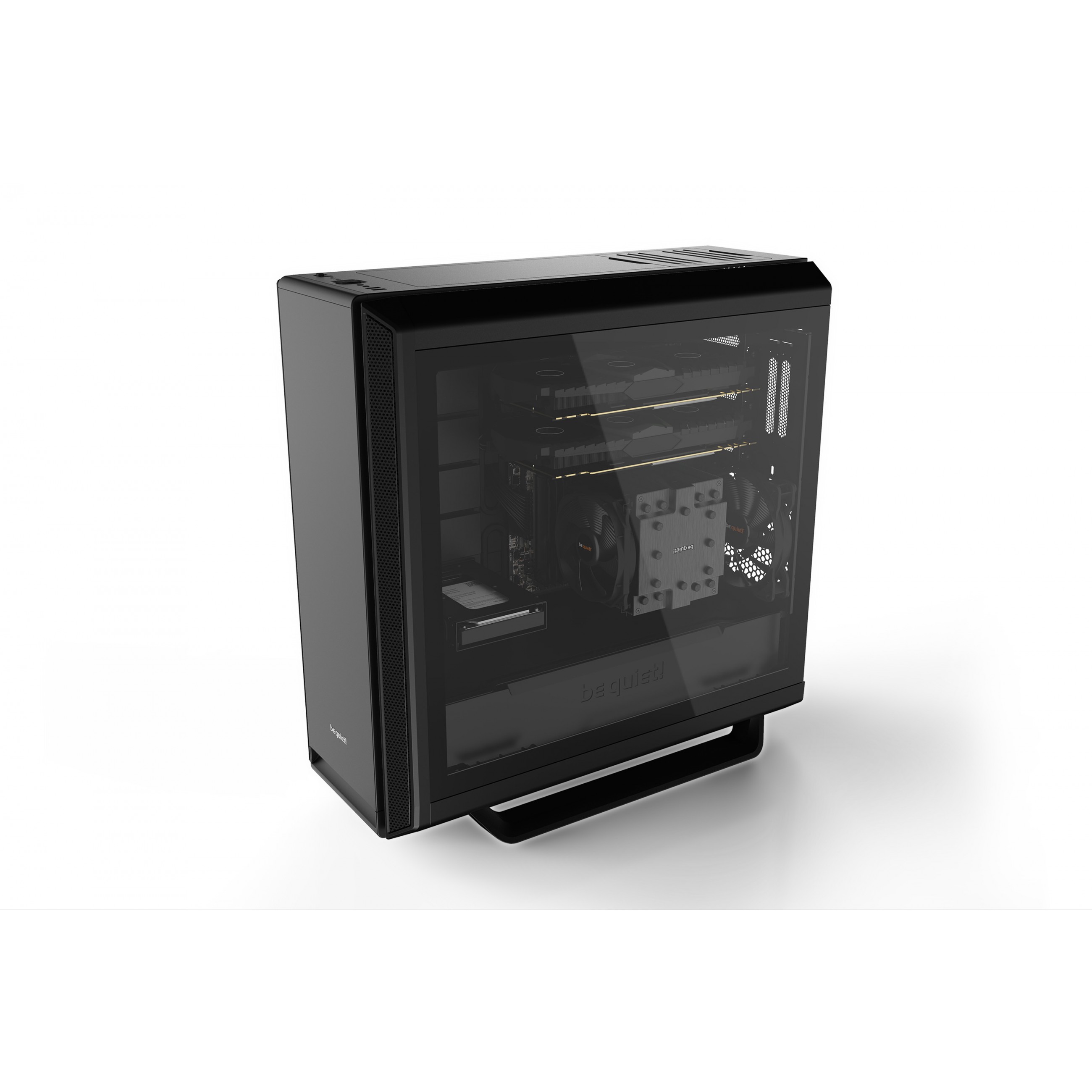 Kućište za računalo BE QUIET! Silent Base 802 Window Black Midi Tower (podržava ATX, EATX, micro ATX, Mini-ITX, tekuće hlađenje, 3x 3.5" utora, 7x 2.5" utora)-10