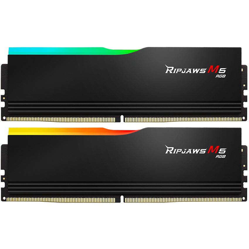 Memorijski modul G.SKILL Ripjaws M5 RGB F5-6400J3239G16GX2-RM5RK (32 GB, 2 x 16 GB, DDR5, 6400 MHz)-0