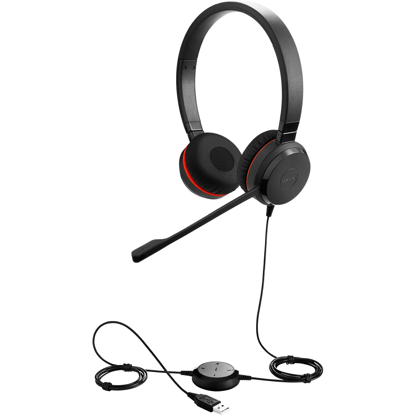Slušalice JABRA Evolve 20SE MS Stereo (Supraaural, USB Type-A, Wired, Boom mikrofon, Crna)-6