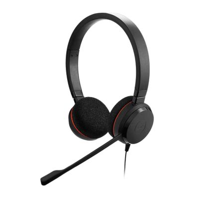 Slušalice JABRA Evolve 20SE MS Stereo (Supraaural, USB Type-A, Wired, Boom mikrofon, Crna)-2