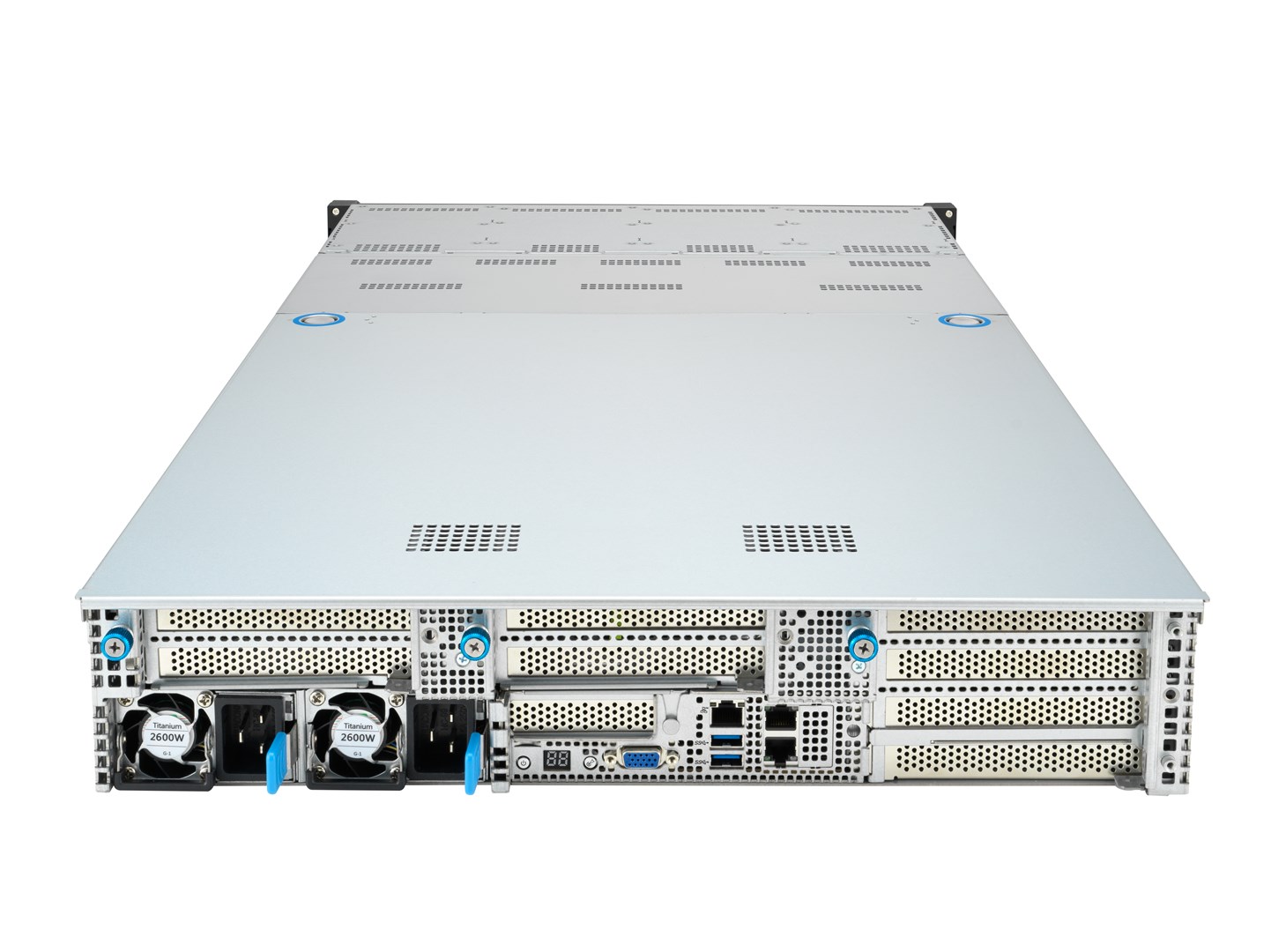 Platforma ASUS Rack RS720A-E12-RS12 AMD Epyc 9004 (2U, 8x NVMe, 4x SATA/SAS, 2xM.2, 4xGPU, 2x10Gbe, IPMI, 1+1 2600W)-2