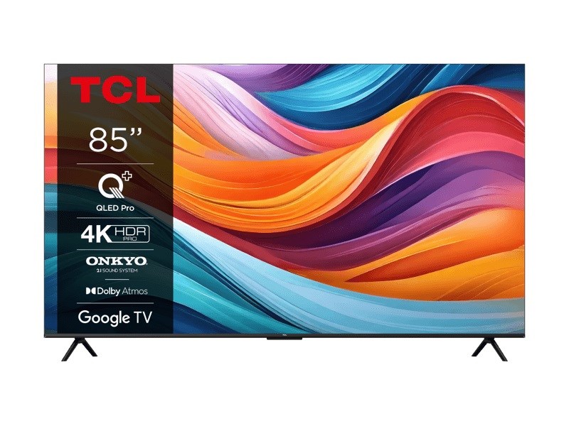 TV TCL QLED Pro T7B Series 85T7B (215 cm, 4K Ultra HD, HDR10+, PPI 3100, Smart TV, DVB-T2/C/S2)-5