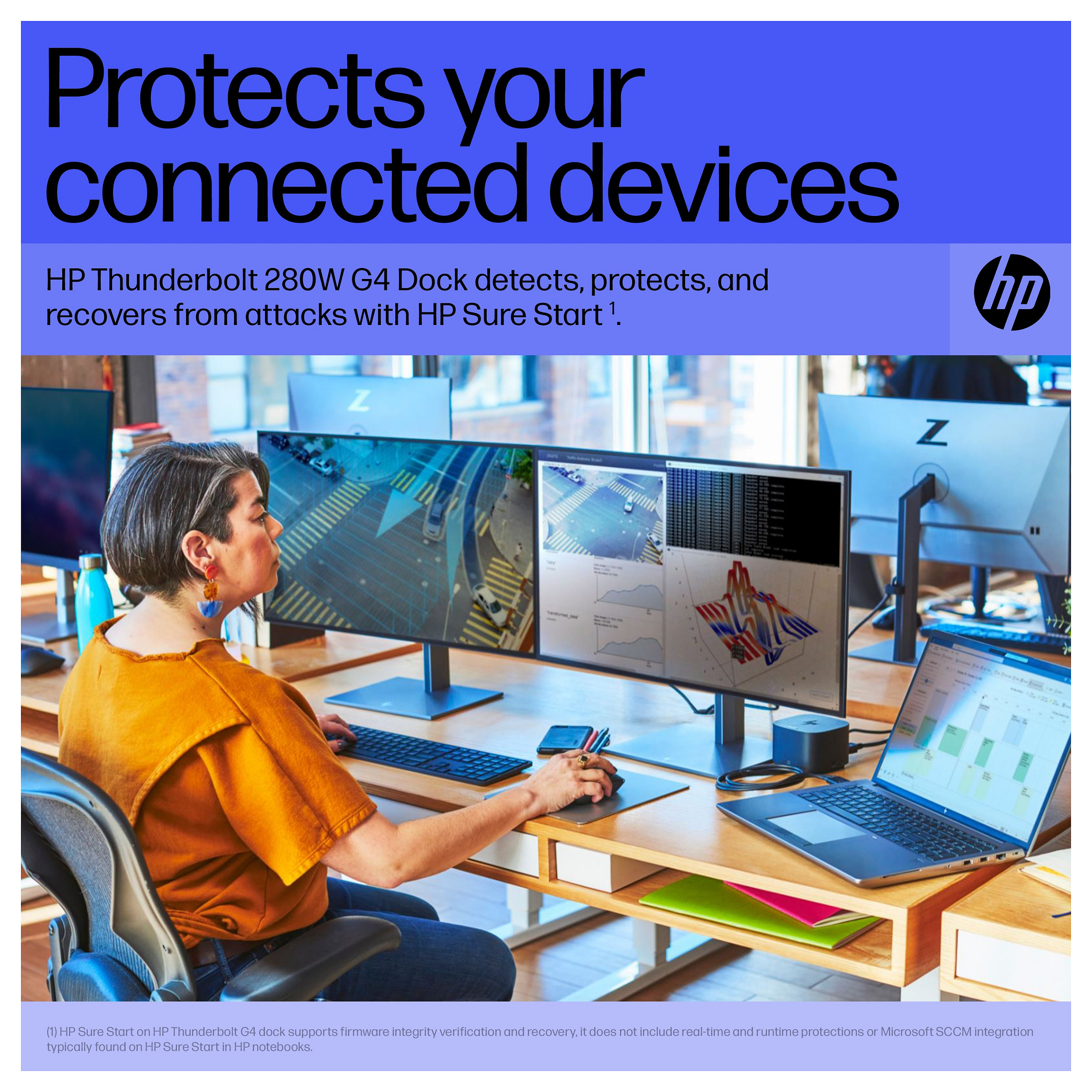 HP Thunderbolt Dock 280W G4 w/Combo Cable-19