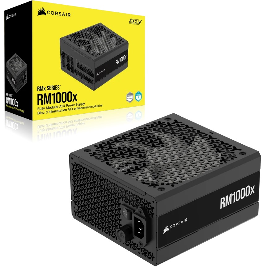 Napajanje CORSAIR RM1000x (1000 W, ATX, 24-pin, Crno)-5