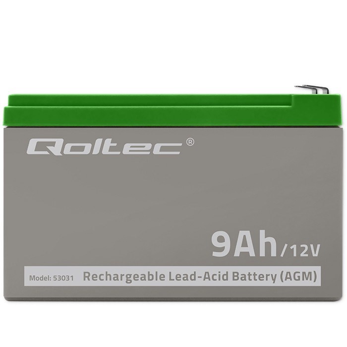 AGM baterija Qoltec 53031 (12V, 9Ah, max 135A)-3