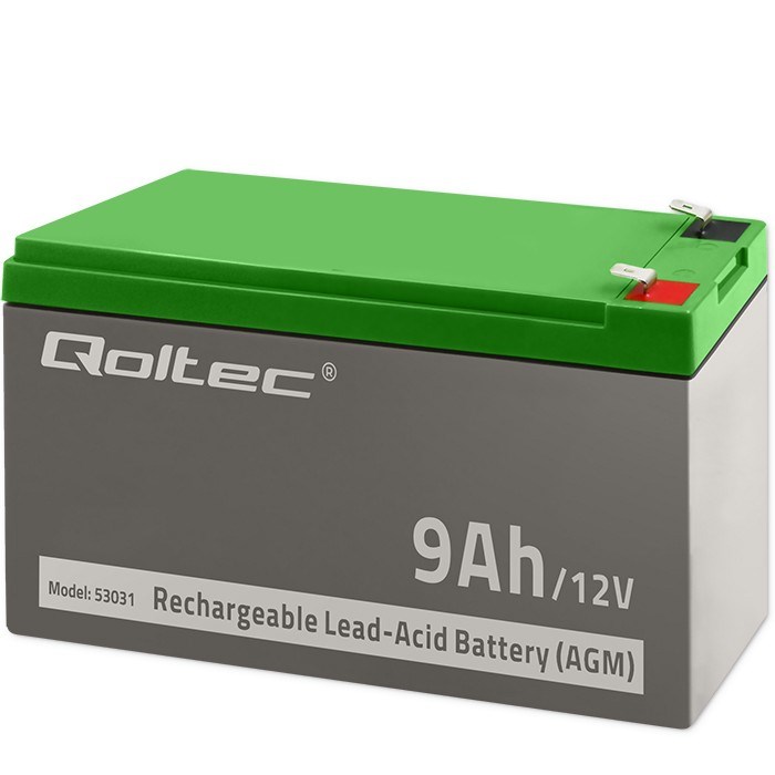 AGM baterija Qoltec 53031 (12V, 9Ah, max 135A)-7