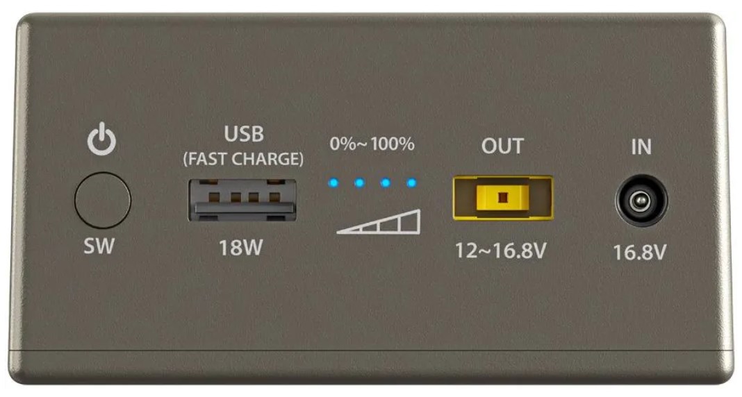 Vanjska baterija YOPOWERBANK CSX5 (kapacitet 13000 mAh, bežično punjenje, brzo punjenje, USB, crna)-1