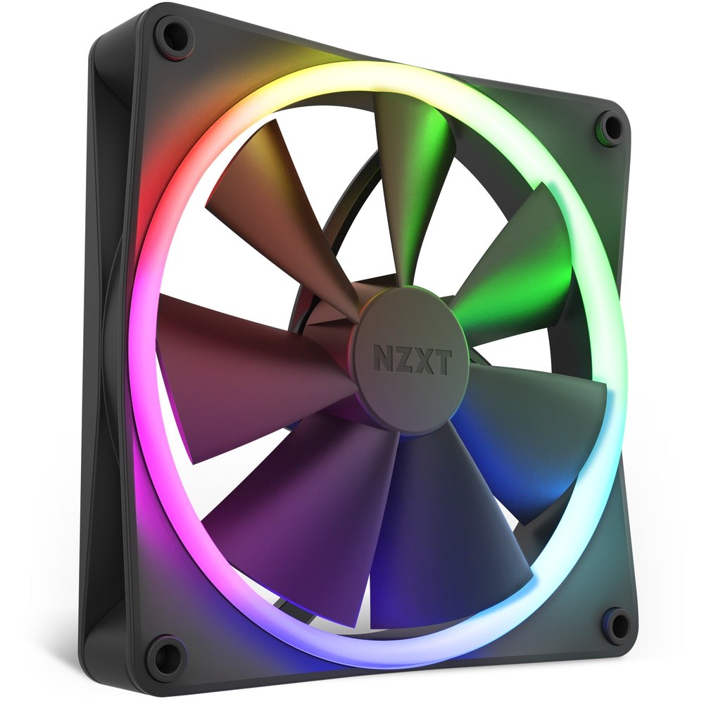 NZXT F140 RGB Computer case Fan 14 cm crna 1 pc(s)-1