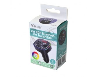 FM odašiljač VAKOSS TC-B439K (87.5 - 108 MHz, Bluetooth/USB) crna-2