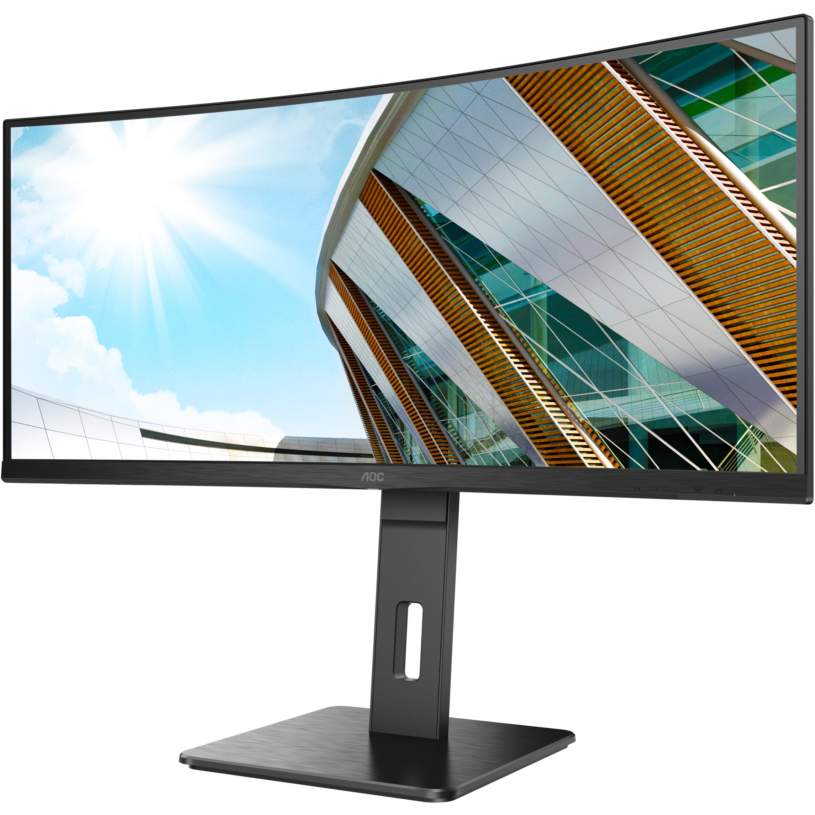 Monitor AOC CU34P2A (34", 3440 x 1440 piksela, Quad HD, crni)-2