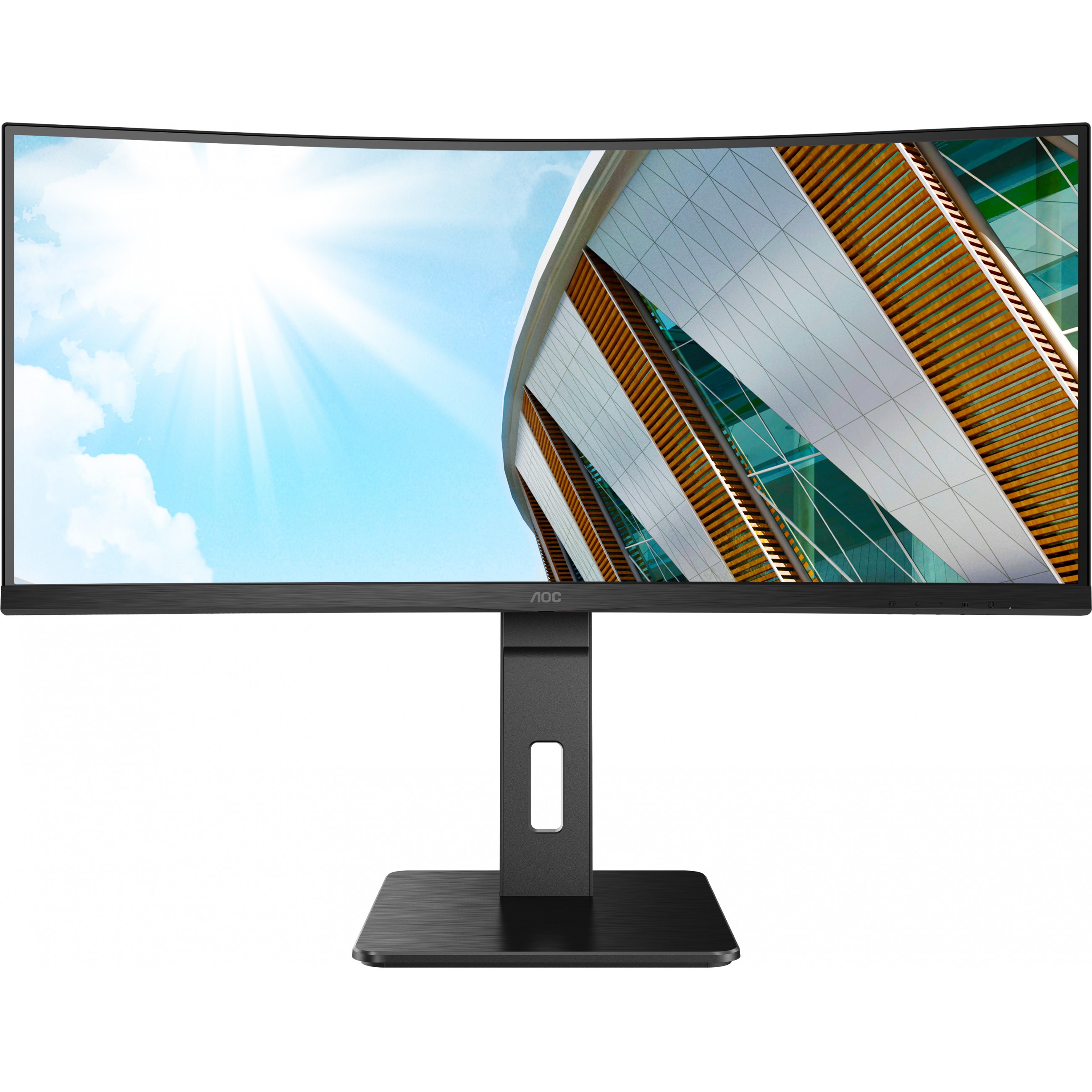 Monitor AOC CU34P2A (34", 3440 x 1440 piksela, Quad HD, crni)-4