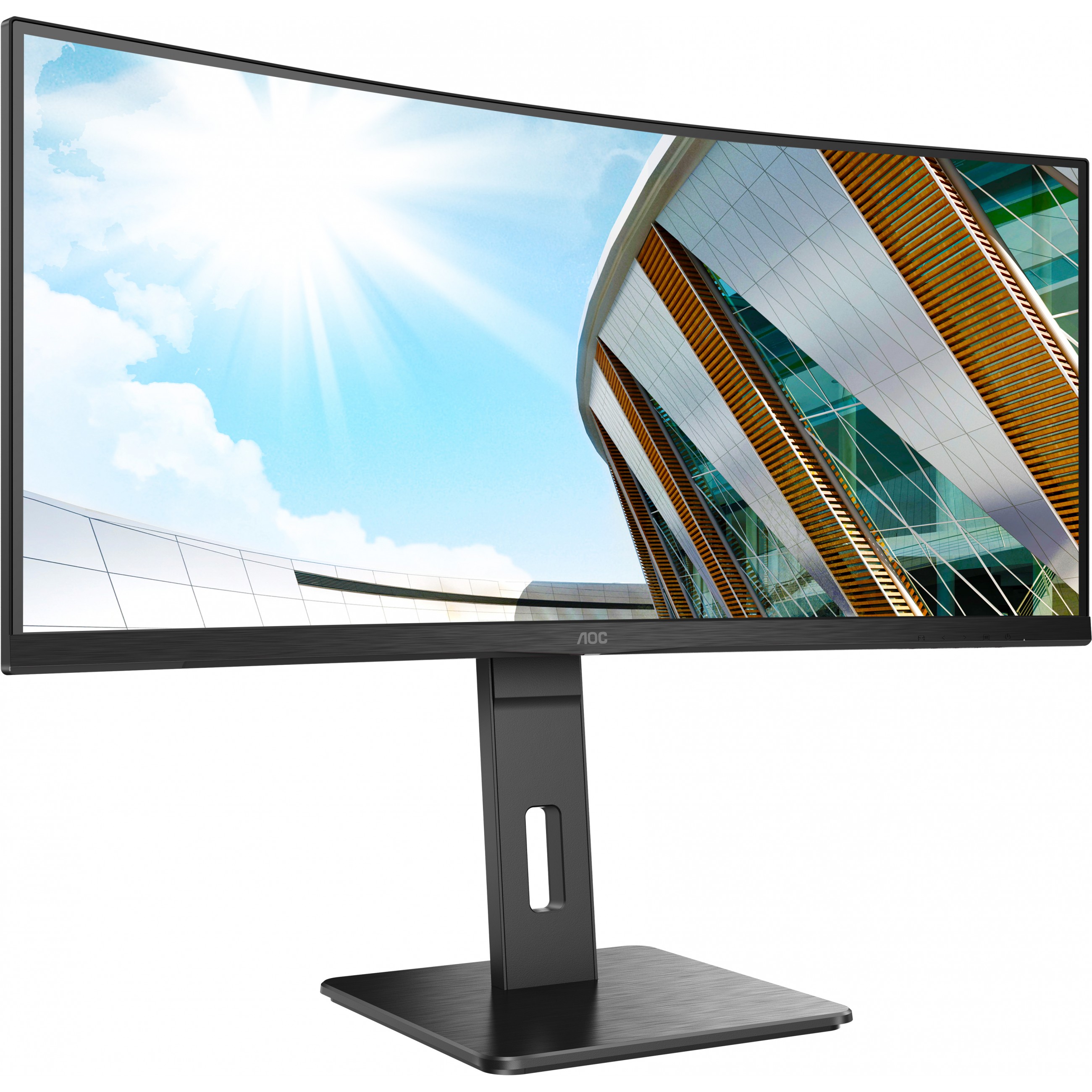 Monitor AOC CU34P2A (34", 3440 x 1440 piksela, Quad HD, crni)-5